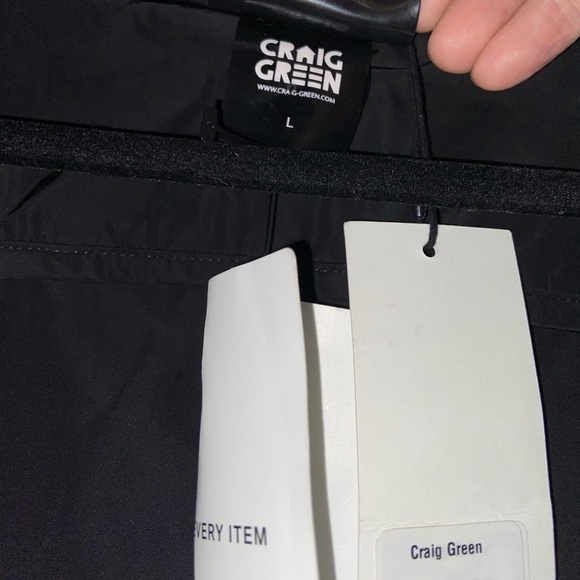 Craig Green Parachute 🪂 Hooded Utility Parka Men’s Size L Pristine 100% Nylon‌‍ - Picture 7 of 12